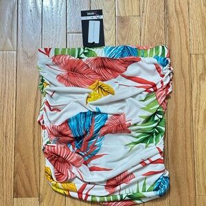 The O Boutique Tropical Floral Blouse